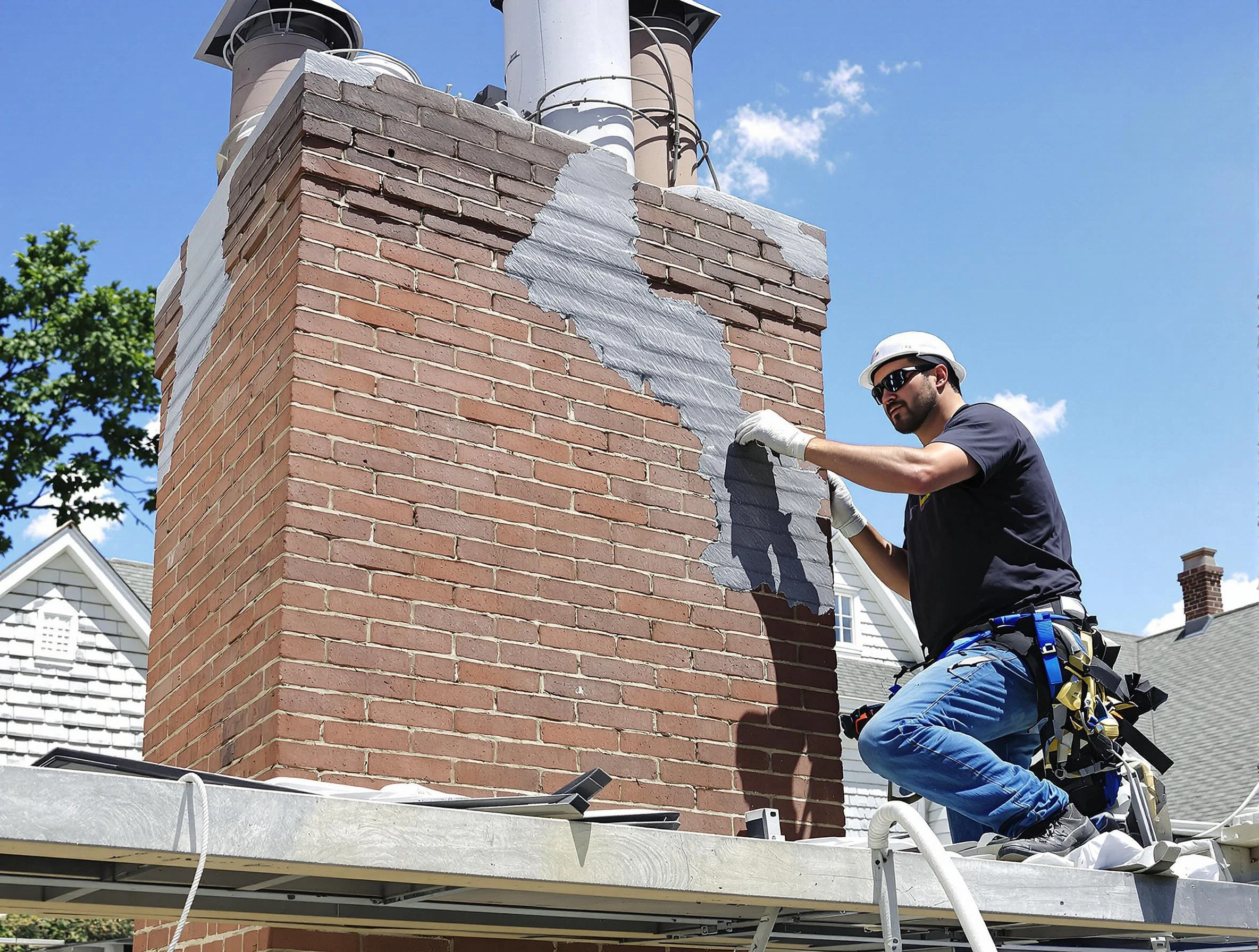 Chimney Restoration in Purcell
