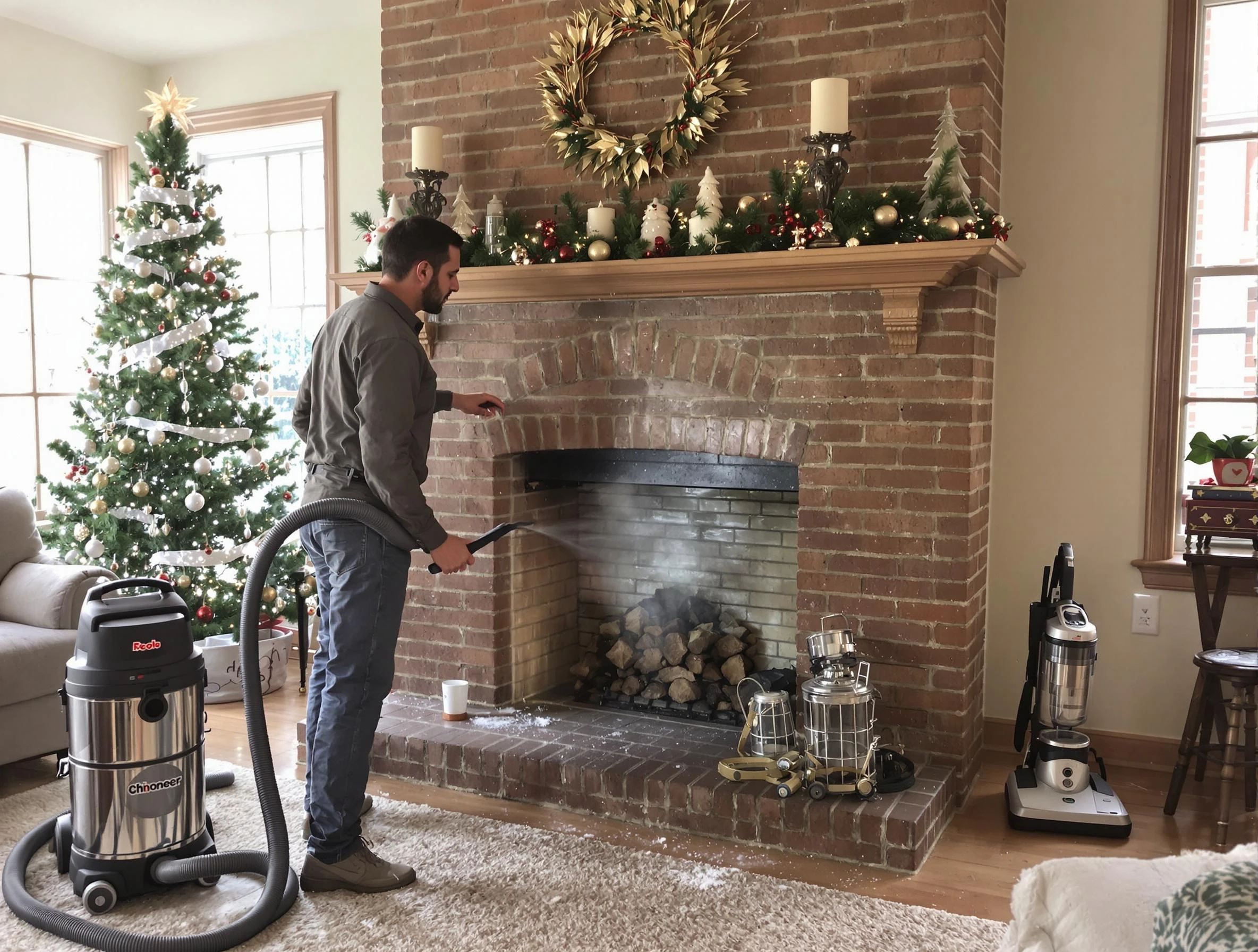 Fireplace Cleaning in Purcell