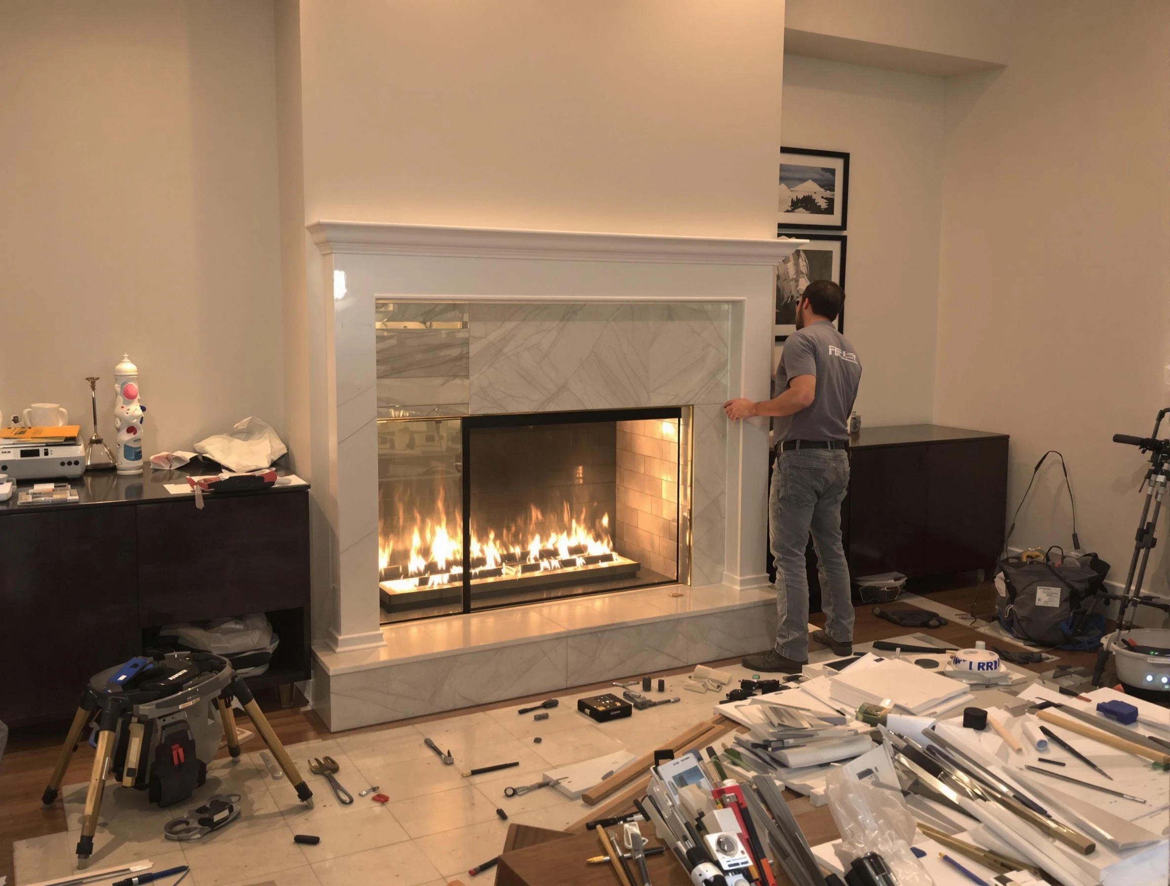 Fireplace Installation in Purcell