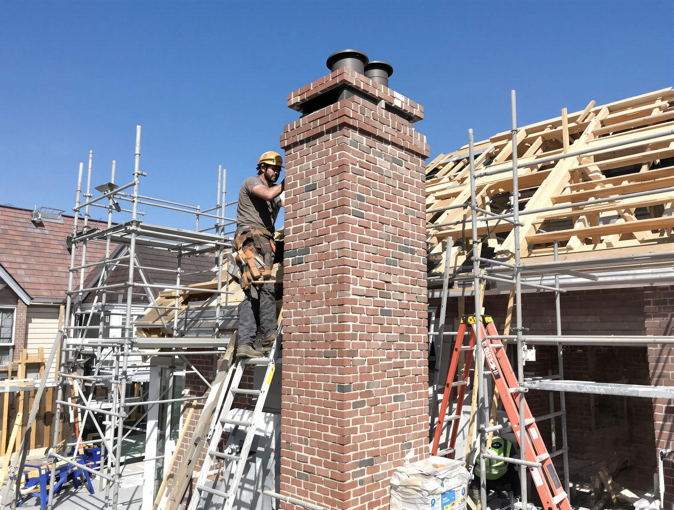 New chimney installation completed by Purcell Chimney Sweep in Purcell, OK